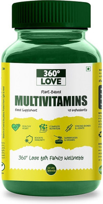 360 LOVE Plant Based Multivitamin(60 Capsules)