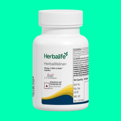 Herbalife Nutrition Nutrition Herbalifeline Omega 3 Fatty Acids Fish Oil-(60 Capsules)