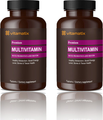 Vitamatix The Real Vitamin Multivitamin Tablets (D261)(2 x 60 Tablets)