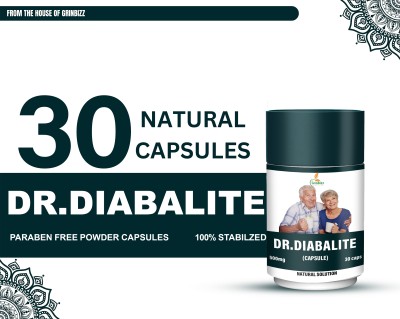 grinbizz Dr Diabalite Capsules For Control Sugar , Diabetes , Madhumeh | Diabetes Care(Pack of 2)