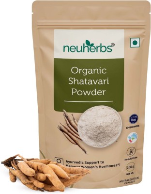 Neuherbs Organic Shatavari Powder|Ayurvedic Care To Balance Women's Health|No Additives(100 g)