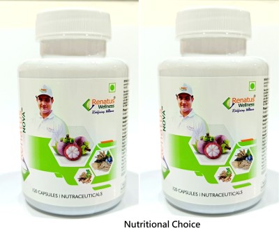 Nutritional Choice Original Renatus Nova Capsule - 120 Veg capsules ( Pack of 2)(2 x 120 Capsules)