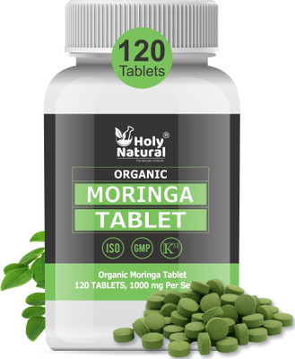 Holy Natural Moringa Tablet - 120 Tablet(120 Tablets)