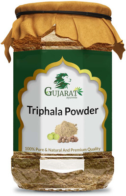 Gujarat Ayurveda Pure Triphala Powder | Support For Gut & Immune Health - 200 Gram ( Pack of 1)(200 g)