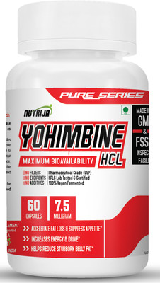 NutriJa Yohimbine HCL 7.5mg(60 Capsules)
