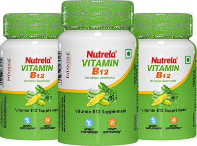NUTRELA VITAMIN B12 BIO-FERMENTED(3 x 30 Tablets)
