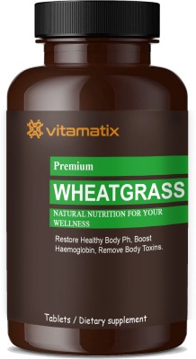 Vitamatix Wheatgrass 800 mg Tablets (K135)(60 Tablets)