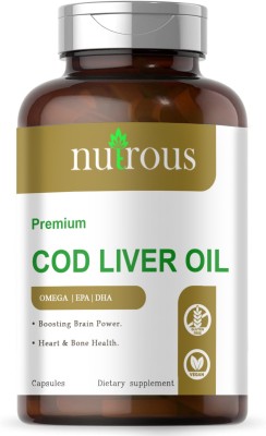 Nutrous Cod Liver Oil Softgel Capsules (H50)(30 Capsules)