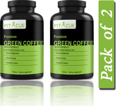 Fitcue Green Coffee Bean Extract Weight Loss Tablets (S203)(2 x 60 Tablets)
