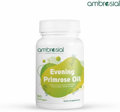 Ambrosial Evening Primrose Oil (EPO) 1000mg(60 Capsules)