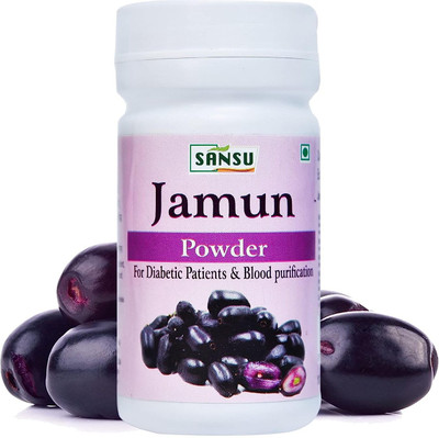 Sansu Jamun Seed Powder for Diabetes(3 x 100 g)