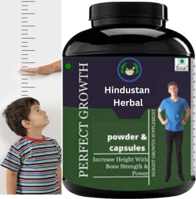 hindustan herbal Perfect Growth | Height Increasing Height Growth | Boys & Girls| Height(30 Capsules)