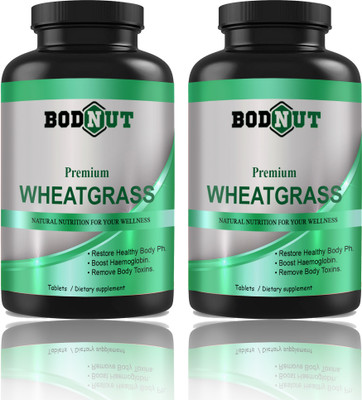 Bodnut Wheatgrass 800 mg Tablets (S276)(2 x 60 Tablets)