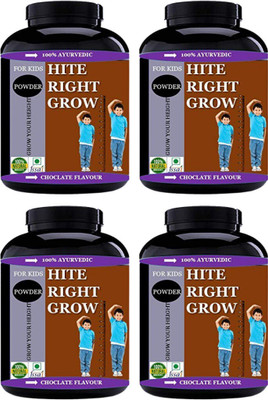 Zemaica Healthcare Hite Right Grow Chocolate Flavor Pack Of 4(4 x 100 g)