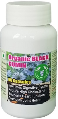 UNIVERSALHERBAL Organic Black Cumin Capsules(60 Capsules)