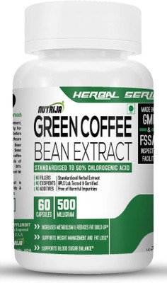 NutriJa Green Coffee Bean Extract Capsules(60 No)