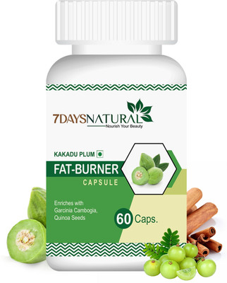 7 Days Fat Burner Supplement With Kakadu Plum Extract Fat Loss Capsule(500 mg)