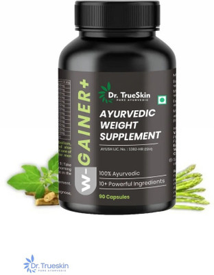 Dr. Trueskin W-Gainer+ Capsules Herbal Energy Boost Power A01(90 Capsules)