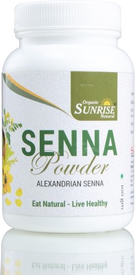 Organic Sunrise Natural Senna Powder - Natural Laxative for Constipation Relief and Digestive Health(100 g)