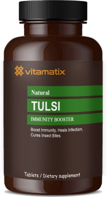 Vitamatix Tulsi Immunity Booster Tablets for Men & Women (K176)(90 Tablets)