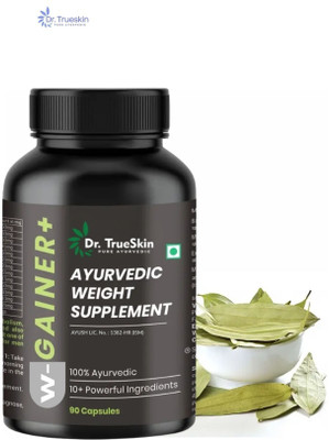 Dr. Trueskin W-Gainer+ Capsules Herbal Growth Support Bulk(90 Capsules)