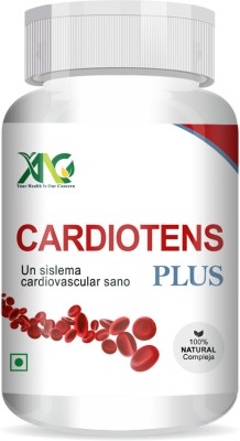 ANC CARDIOTENS PLUS with Arjuna Extract & Moringa Extract Heart Health Supplement(60 Capsules)