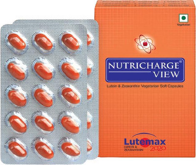 Nutricharge View Supports And Maintains Vision Health (Pack Of 1)(30 Capsules)