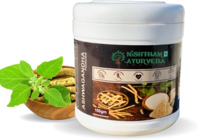 nishtham ayurveda ORGANIC ASHWAGANDHA ROOT POWDER|THYROID CARE AND IMPROVE STRENGTH | Non-GMO