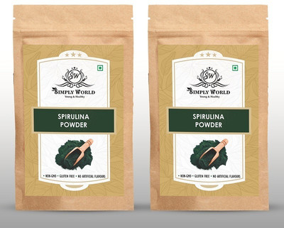 THE SIMPLY WORLD Spirulina Powder(2 x 100 g)