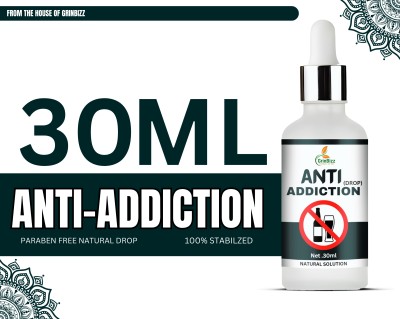 grinbizz Anti Addiction Drop Herbal Drops Help to Stop Alcohol and Drinking(5 x 30 ml)