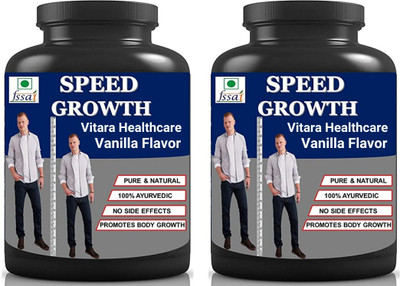 Vitara Healthcare Speed Growth Vanilla Flavor Pack Of 2(2 x 100 g)