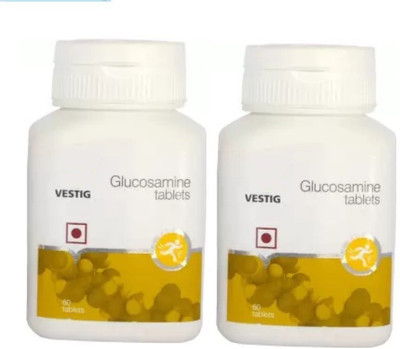 Vestig Glucosamine 60 Tab. (Pack of 2)(2 x 60 Tablets)