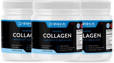 Driha Nutrition Collagen powder/Supplement for Men Women (600 g)(3 x 200 g)
