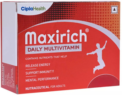 Maxirich Multivitamin and Minerals Softgel Capsules (30 capsules)(3 x 10 Capsules)