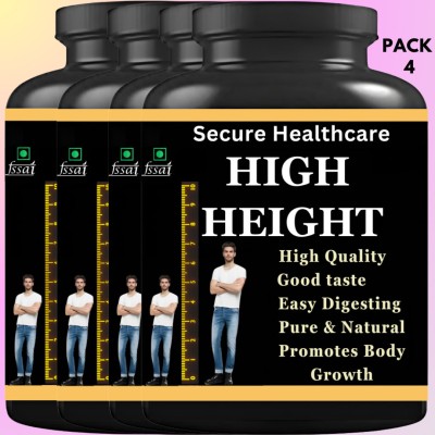 Secure Healthcare high height vanilla flavor pack of 4 height(4 x 0.1 kg)