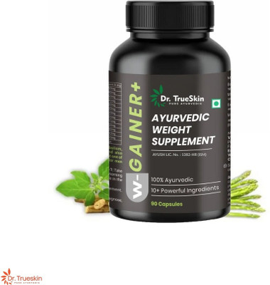 Dr. Trueskin W-Gainer+ Capsules Herbal Power Tonic Power(90 Capsules)