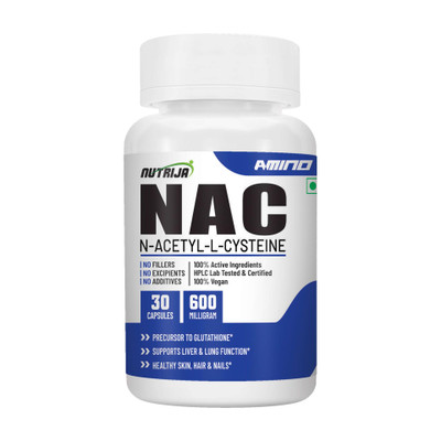 NutriJa N-Acetyl Cysteine (NAC) 600 mg -(30 Capsules)