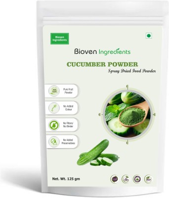 Bioven Ingredients Cucumber Powder-125gm(125 g)