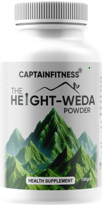 CaptainFitness Heightweda Height Boost Formula for Natural Growth powder|&2|(100 g)