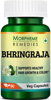 Morpheme Remedies Bhringraja (Eclipta Alba) 500mg Extract(60 No)