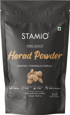 STAMIO Harad/Haritaki Powder for Eating, Face | Terminalia chebula | Digestive Health(250 g)
