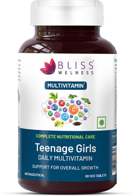 Bliss Welness Teen Age Girl multivitamin(60 Tablets)