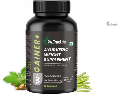 Dr. Trueskin W-Gainer+ Capsules Herbal Supplement Power(90 Capsules)