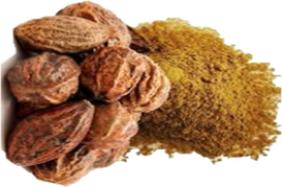 YUGANTAR HARAD BIG YELLOW POWDER WITHOUT SEEDS-HARAD BADI PILI-TERMINALIA CHEBULA 100 GM(300 g)