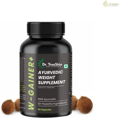 Dr. Trueskin W-Gainer+ Capsules Herbal Stamina Formula More(90 Capsules)