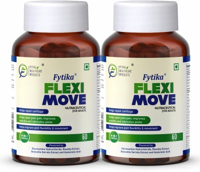 FYTIKA HEALTHCARE PRODUCTS Flexi Move Support Your Bone, Joint, and Cartilage Health(2 x 60 Tablets)