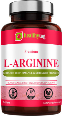 Healthy Tag L-Arginine 1000mg Tablets Per Serving (D66)(30 Tablets)