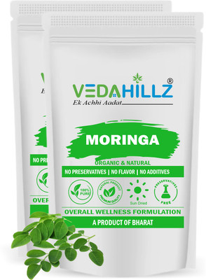Vedahillz Moringa Powder - Boost Immunity and Energy Naturally(2 x 100 g)
