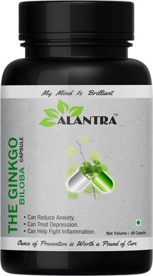 ALANTRA ginkgo biloba 500mg 60 capsules(60 Capsules)