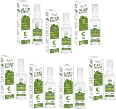 Vringra Oral Sleeping Spray-Sleep Solution-FastAsleep-Quick Sleep-Instant Sleeping Drops(7 x 30 ml)